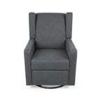 Fauteuil inclinable pivotant et coulissant avec dossier haut rembourré – Mécanisme à levier, pour Chambre d'enfant et Salon