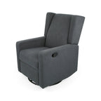 Fauteuil inclinable pivotant et coulissant avec dossier haut rembourré – Mécanisme à levier, pour Chambre d'enfant et Salon