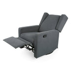 Fauteuil inclinable pivotant et coulissant avec dossier haut rembourré – Mécanisme à levier, pour Chambre d'enfant et Salon