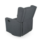 Fauteuil inclinable pivotant et coulissant avec dossier haut rembourré – Mécanisme à levier, pour Chambre d'enfant et Salon