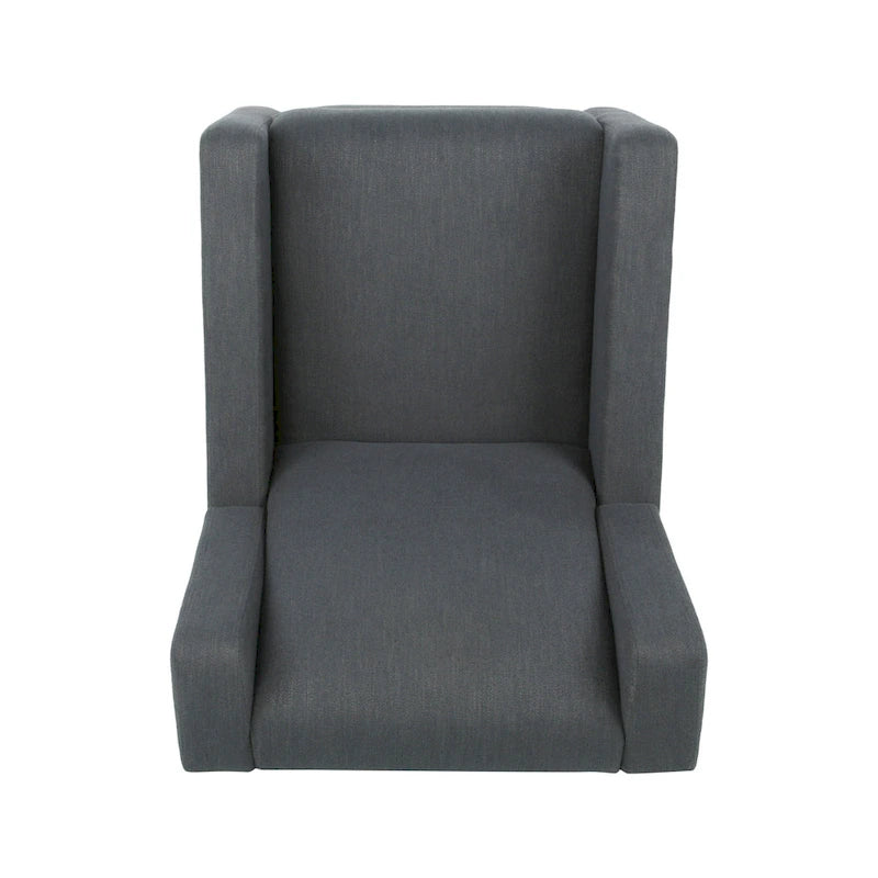 Fauteuil inclinable pivotant et coulissant avec dossier haut rembourré – Mécanisme à levier, pour Chambre d'enfant et Salon