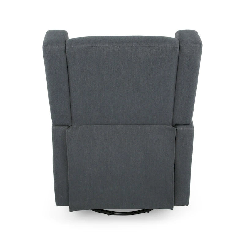 Fauteuil inclinable pivotant et coulissant avec dossier haut rembourré – Mécanisme à levier, pour Chambre d'enfant et Salon