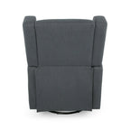 Fauteuil inclinable pivotant et coulissant avec dossier haut rembourré – Mécanisme à levier, pour Chambre d'enfant et Salon
