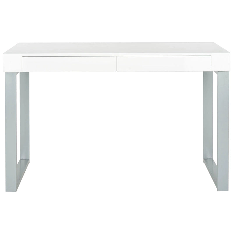 Bureau Dorene blanc/gris