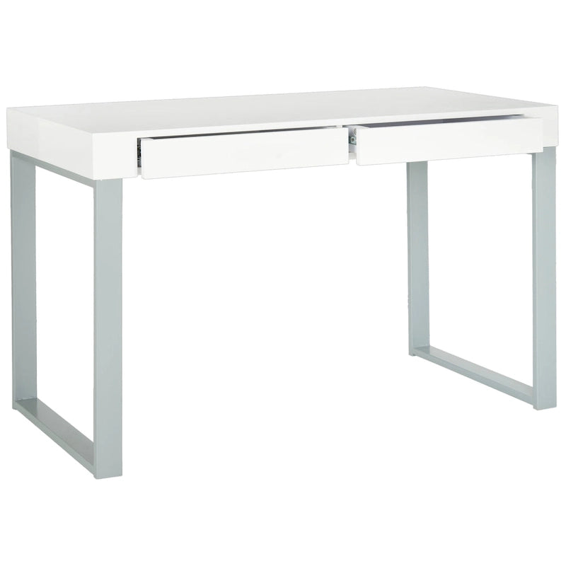 Bureau Dorene blanc/gris
