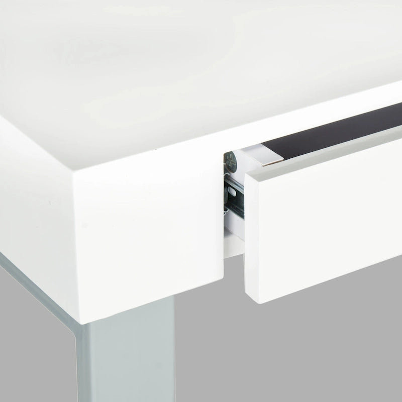 Bureau Dorene blanc/gris