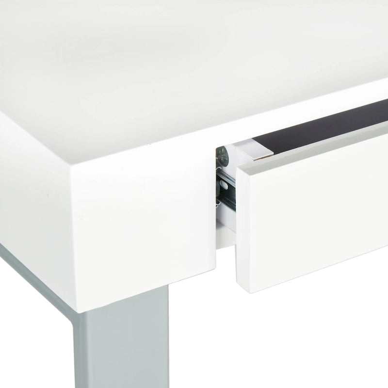 Bureau Dorene blanc/gris