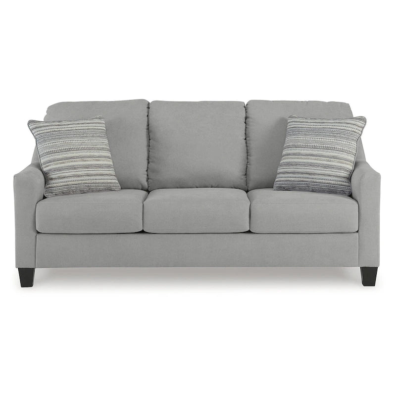 Canapé-lit Adlai gris clair Queen - 80L x 39P x 40H