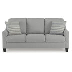 Canapé-lit Adlai gris clair Queen - 80L x 39P x 40H