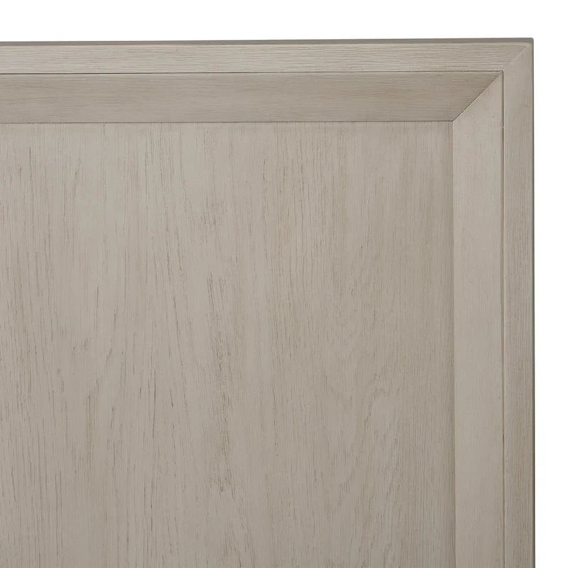 Lit plateforme moderne en bois massif avec pieds en métal – Expresso ou Chêne naturel (Queen/King, capacité de 450 kg)