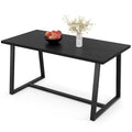 63 Grande table à manger pour 4 à 6 personnes avec métal robuste - Voir les détails