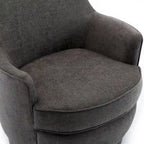 Fauteuil d'appoint pivotant en bois Rosedale