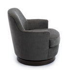 Fauteuil d'appoint pivotant en bois Rosedale