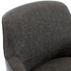 Fauteuil d'appoint pivotant en bois Rosedale