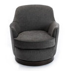 Fauteuil d'appoint pivotant en bois Rosedale