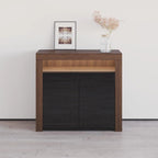 Buffet Milano 107cm 2D laqué mat brillant