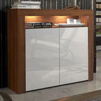 Buffet Milano 107cm 2D laqué mat brillant