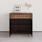 Buffet Milano 107cm 2D laqué mat brillant