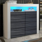 Buffet Milano 107cm 2D laqué mat brillant