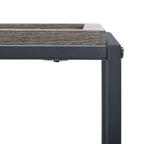 Table console de salon, hall d'entrée - 43,3 L x 15 l x 31,5 H - 43Lx15Px32H