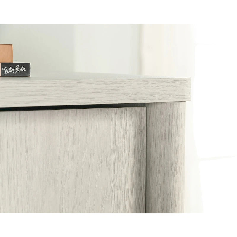 Armoire penderie Dover Edge avec tringle et tiroir – Finition Chêne Denim