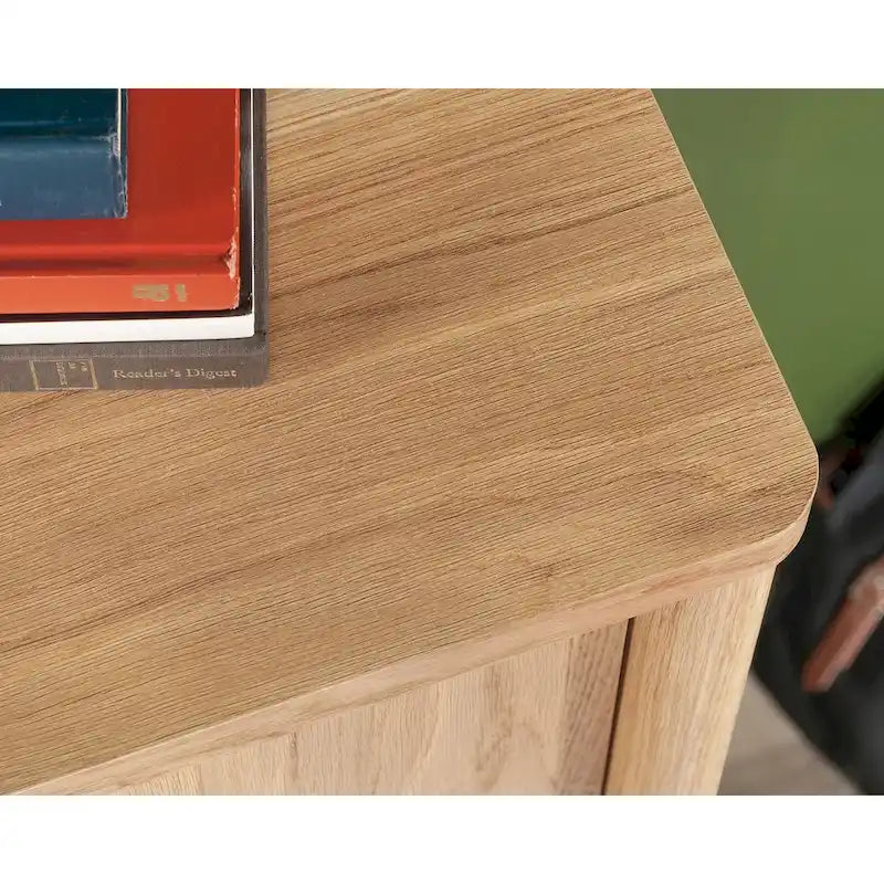 Armoire penderie Dover Edge avec tringle et tiroir – Finition Chêne Denim