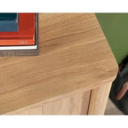 Armoire penderie Dover Edge avec tringle et tiroir – Finition Chêne Denim