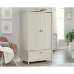 Armoire penderie Dover Edge avec tringle et tiroir – Finition Chêne Denim