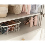 Armoire penderie Dover Edge avec tringle et tiroir – Finition Chêne Denim