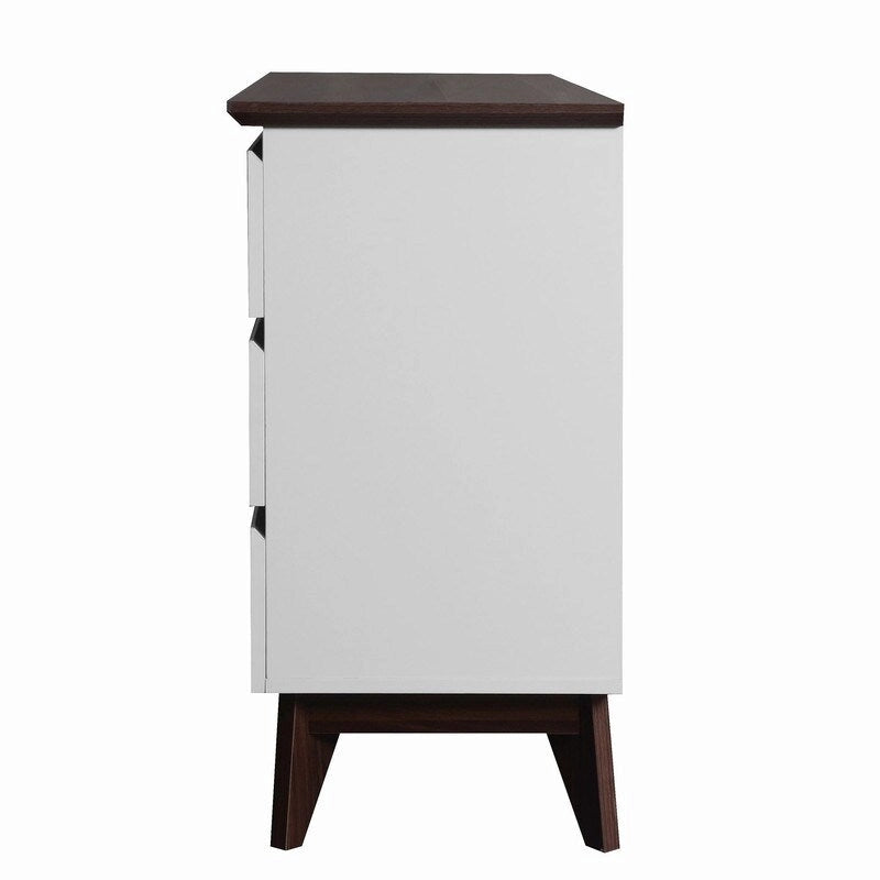 Commode de rangement moderne à 6 tiroirs de 47,2 W