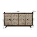 59.84 Buffet vintage 4 portes, buffet autoportant