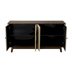 59.84 Buffet vintage 4 portes, buffet autoportant