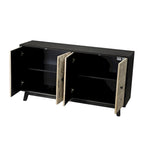 59.84 Buffet vintage 4 portes, buffet autoportant