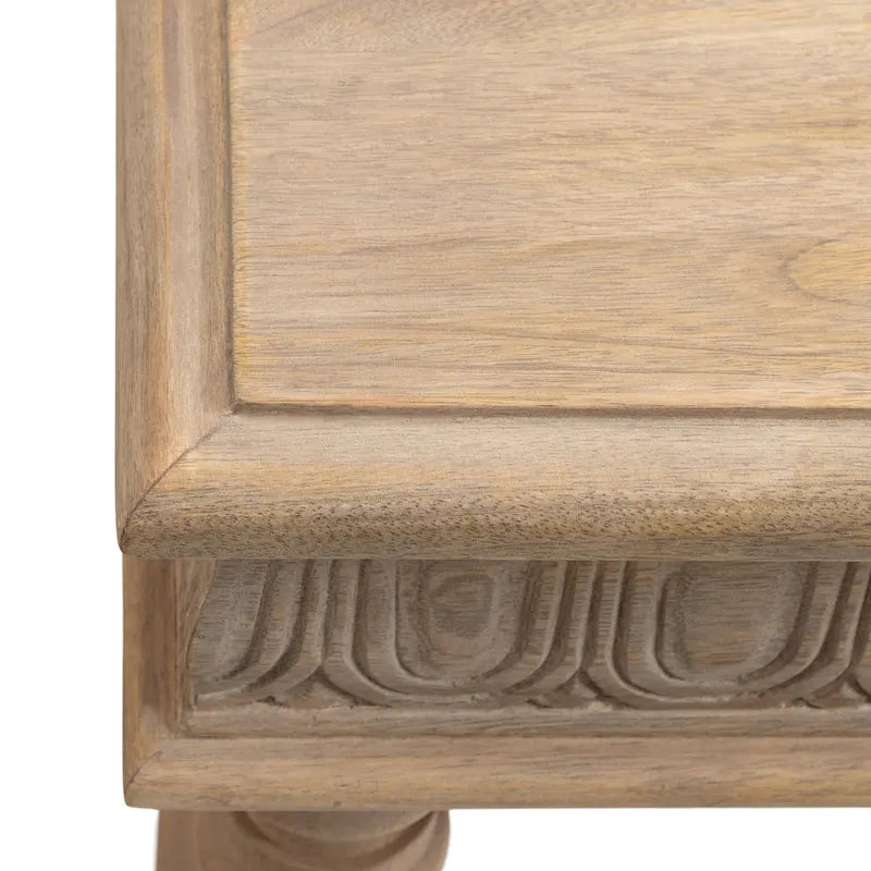 Console en bois sculpté Patresa de Kate and Laurel - 36x14x30