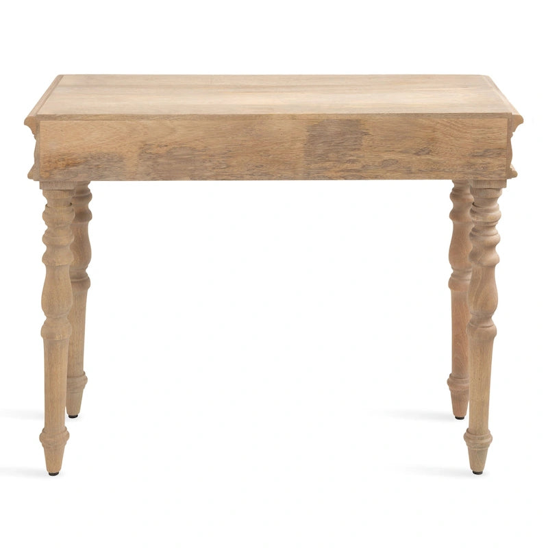 Console en bois sculpté Patresa de Kate and Laurel - 36x14x30