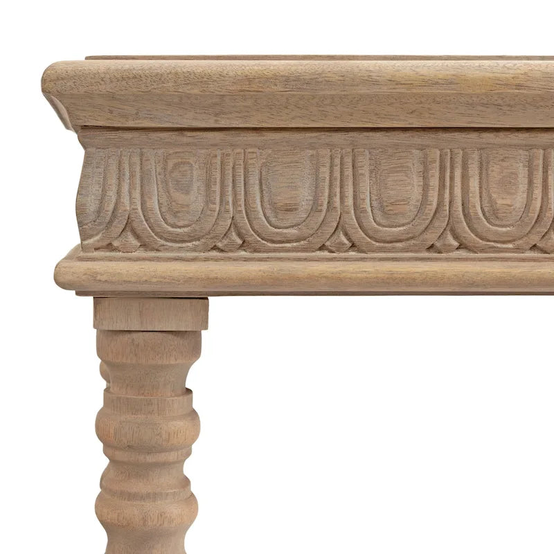 Console en bois sculpté Patresa de Kate and Laurel - 36x14x30