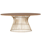 Table à manger ovale Mercer Bronze