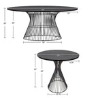 Table à manger ovale Mercer Bronze