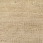 Table basse carrée en pin recyclé – Finition blanc cassé délavé à chaud (50"L x 50"P x 16"H)