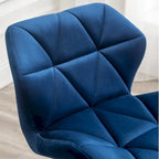 Chaise de bureau pivotante réglable capitonnée diamant pour bureau