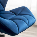 Chaise de bureau pivotante réglable capitonnée diamant pour bureau